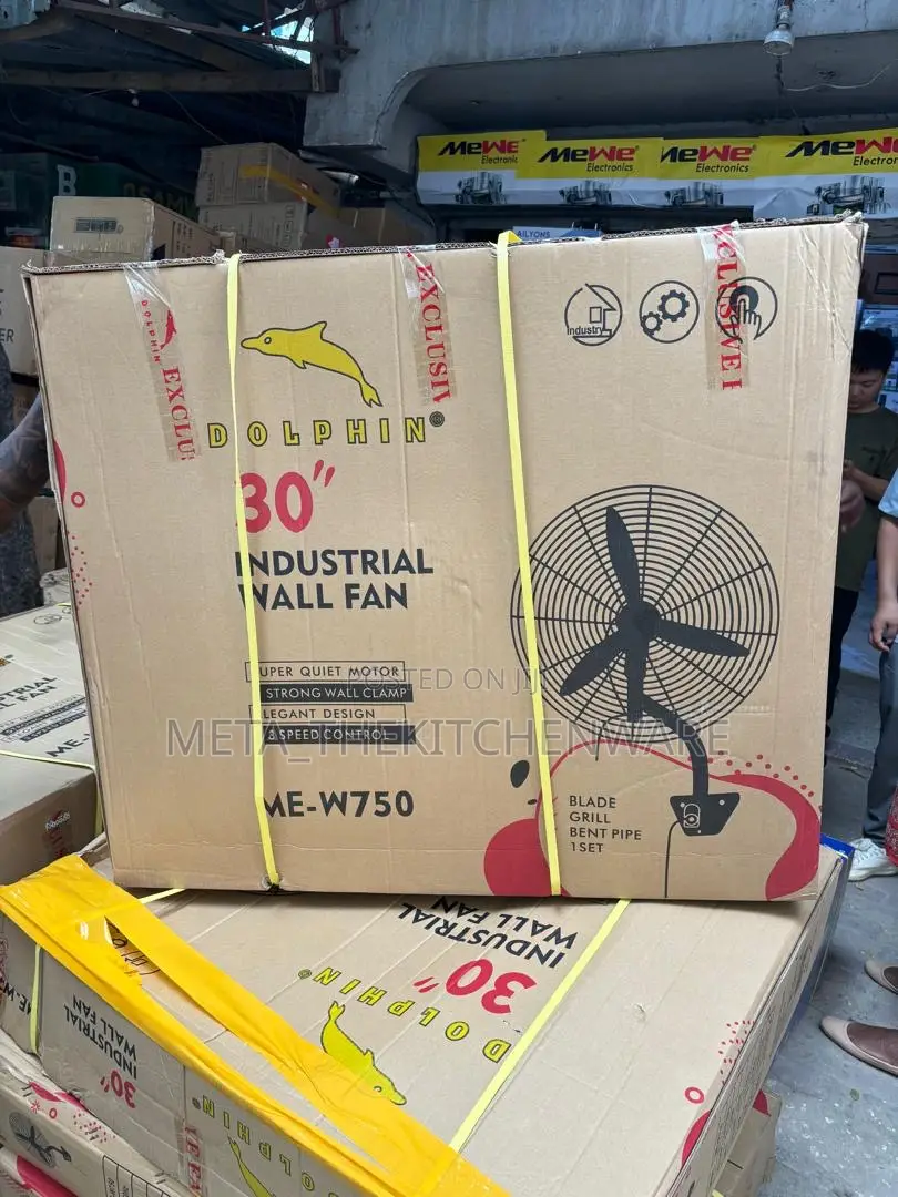 Dolphin Industrial Wall Fan Size 30