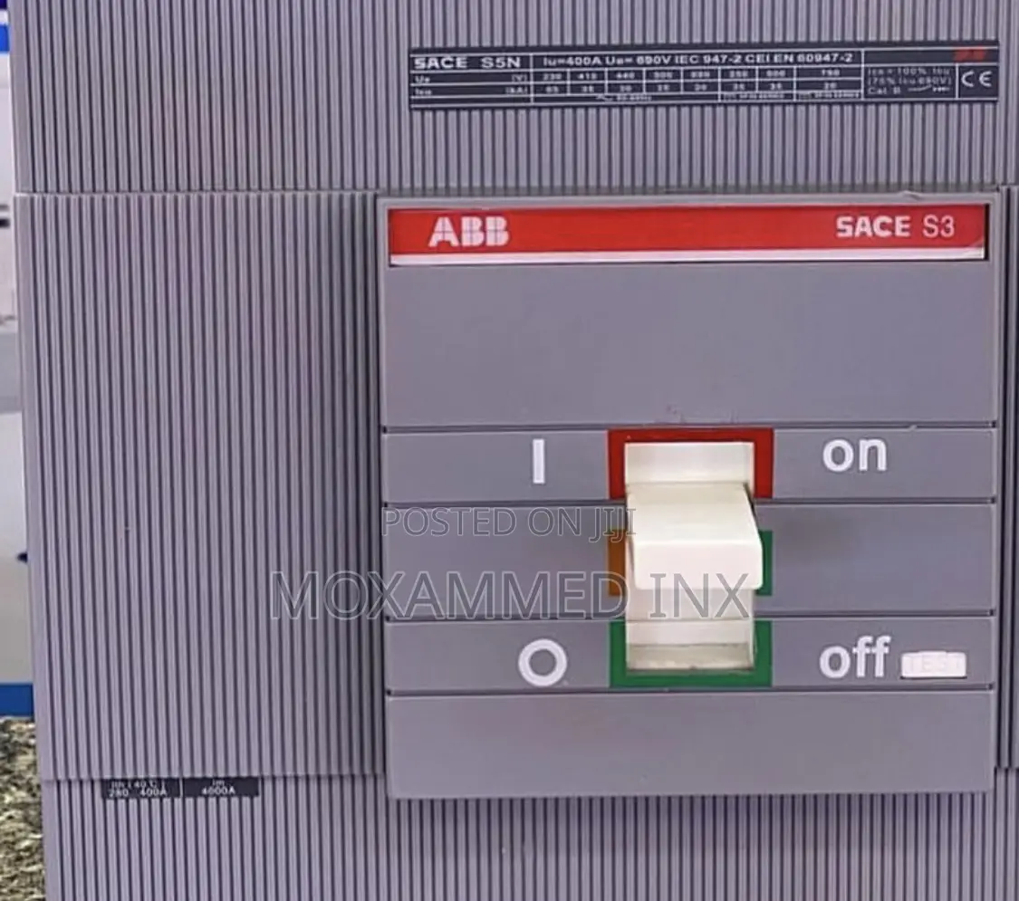 Abb Overcurrent 400A,4poles