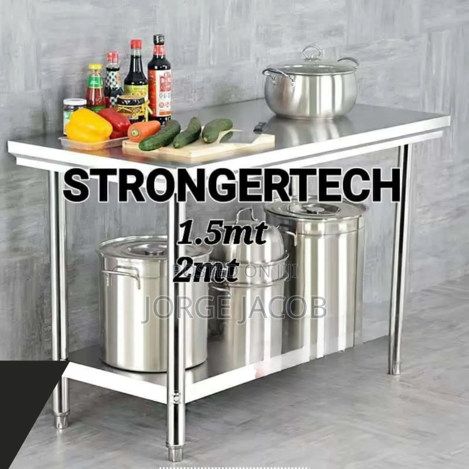 Stainless Steel Table 1.5mt