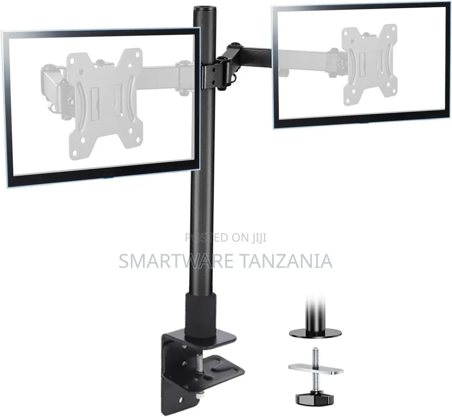 Dual Monitor Arm Vesa Mount Dual Monitor Mount Desk 13-27"
