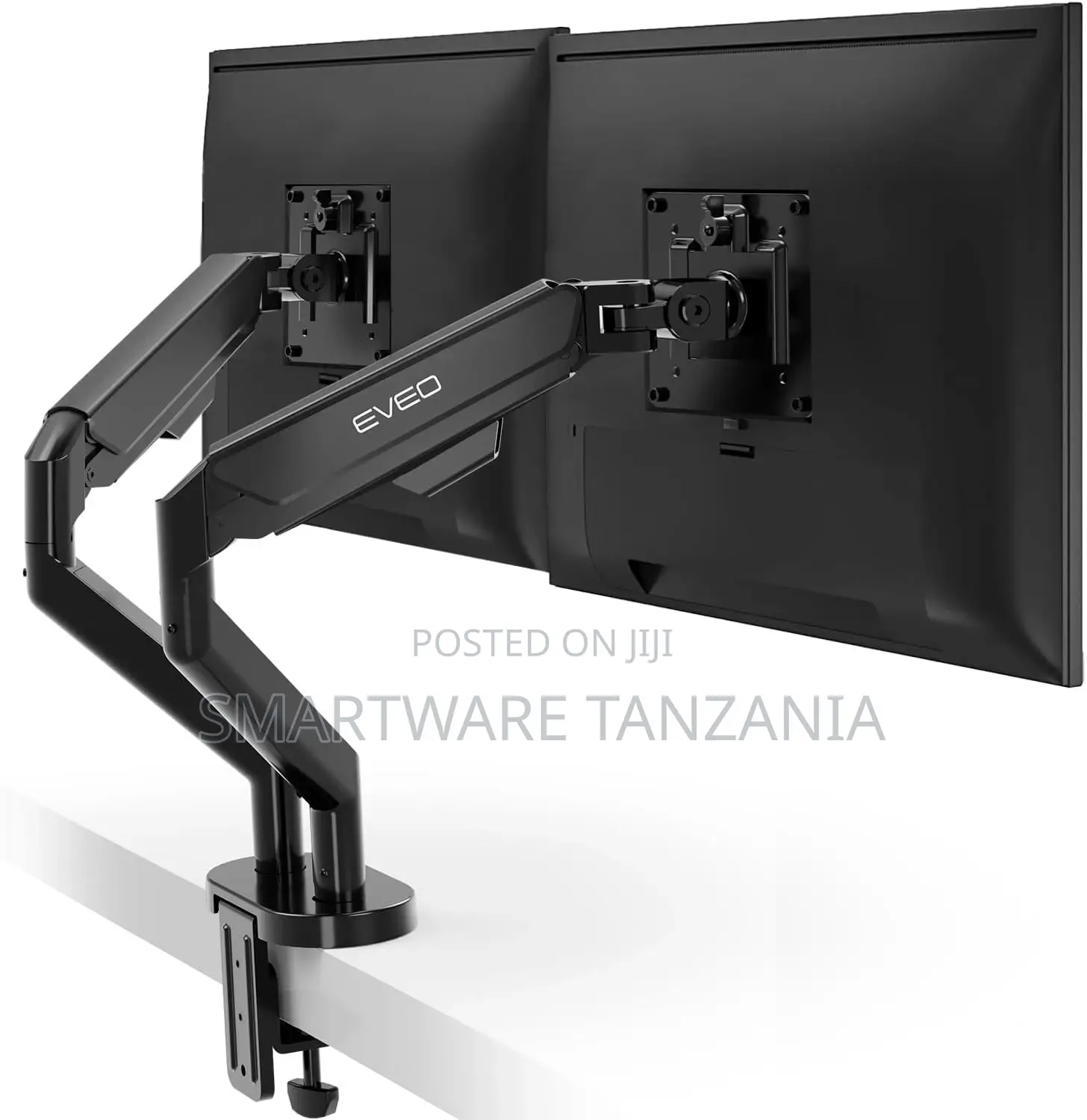 Dual Monitor Mount 14"-27” Dual Monitor Screen Full Motion