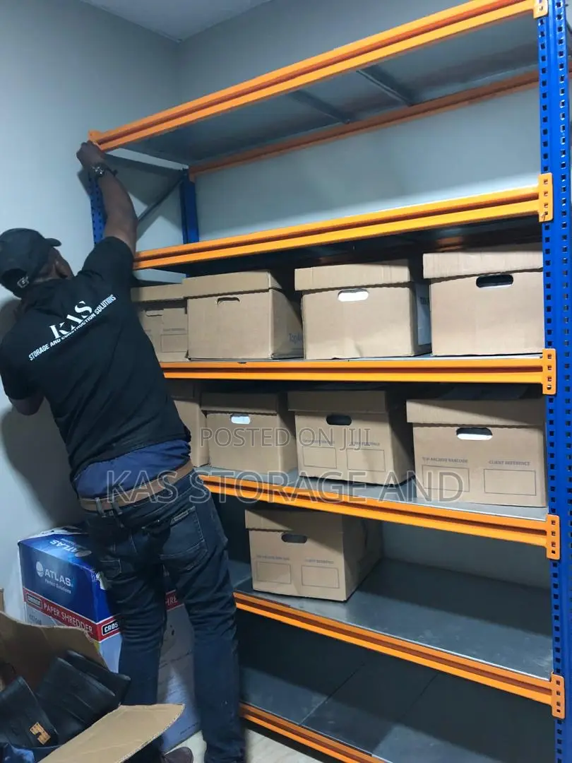 Metal Shelves Racks for Tenders and Private Sector Projects