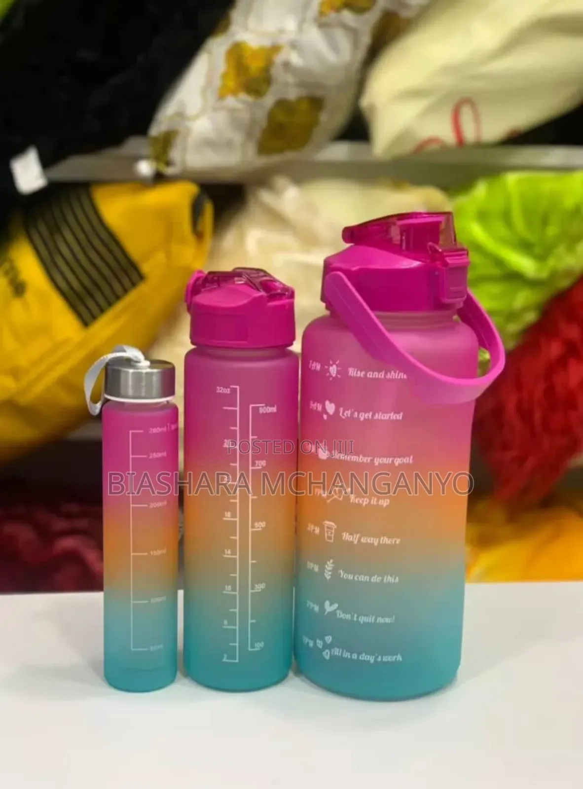 Water Bottle Available