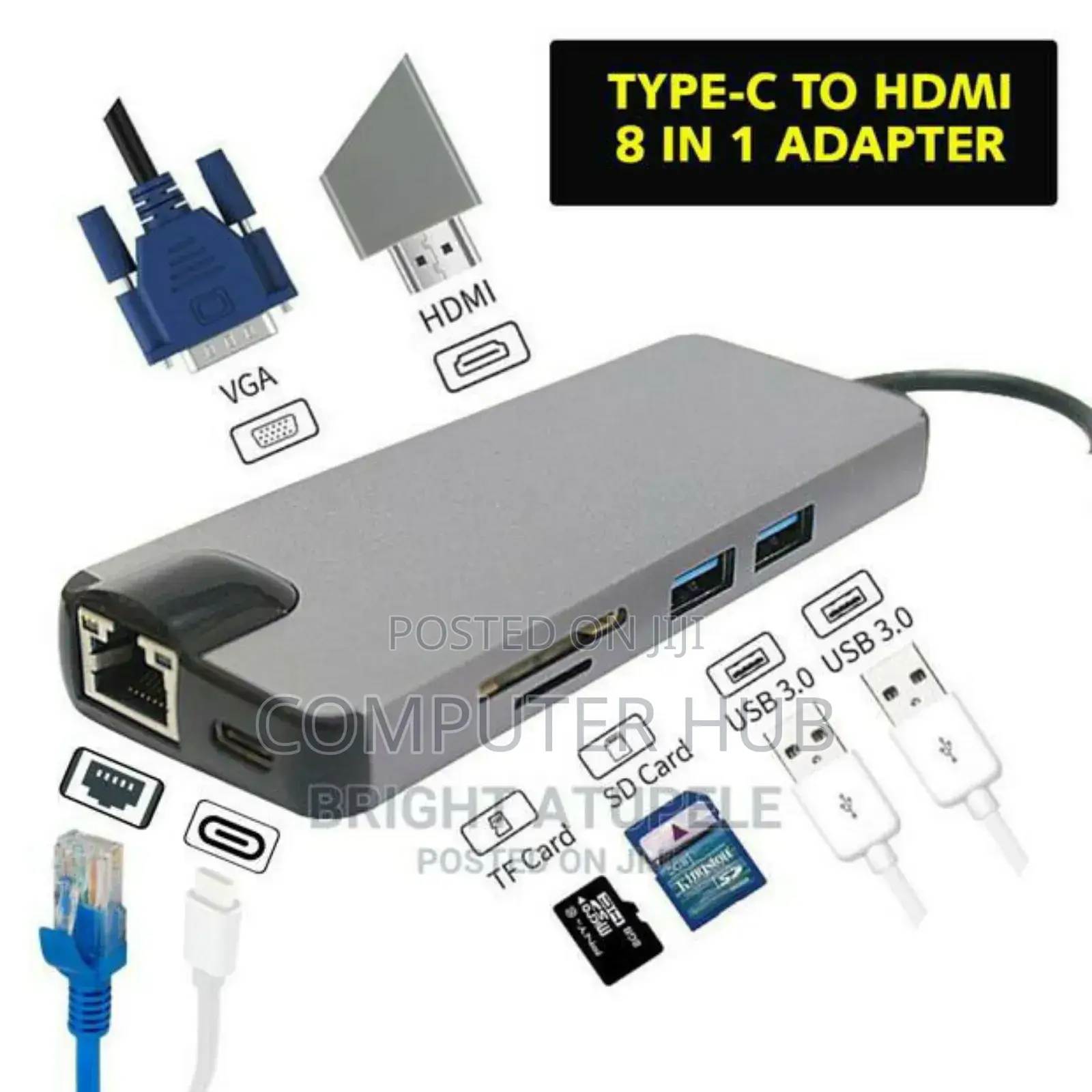Type C to Hdmi 8in01