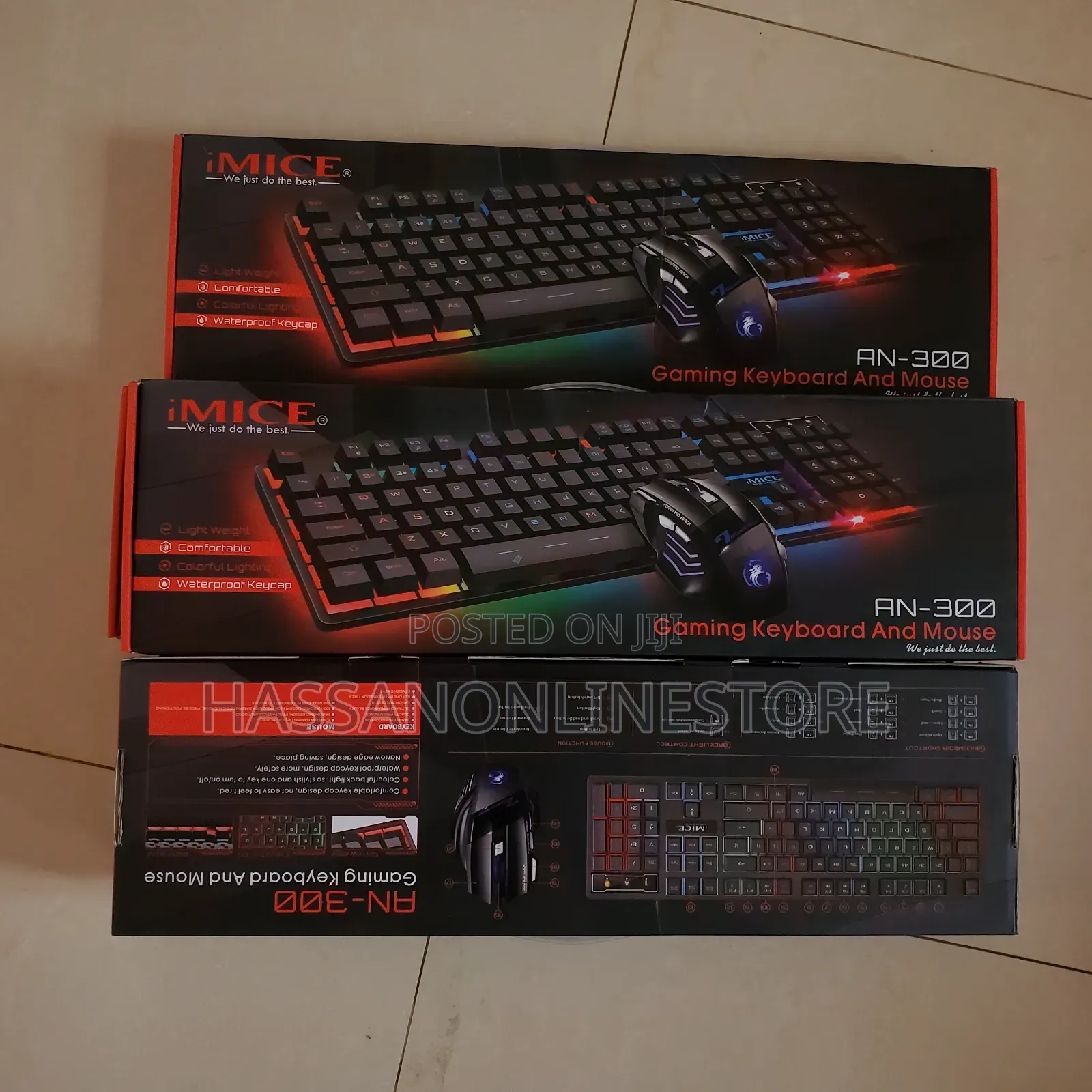 Imice an 300 Wired Gaming Keyboard Get Free Mouse Pad
