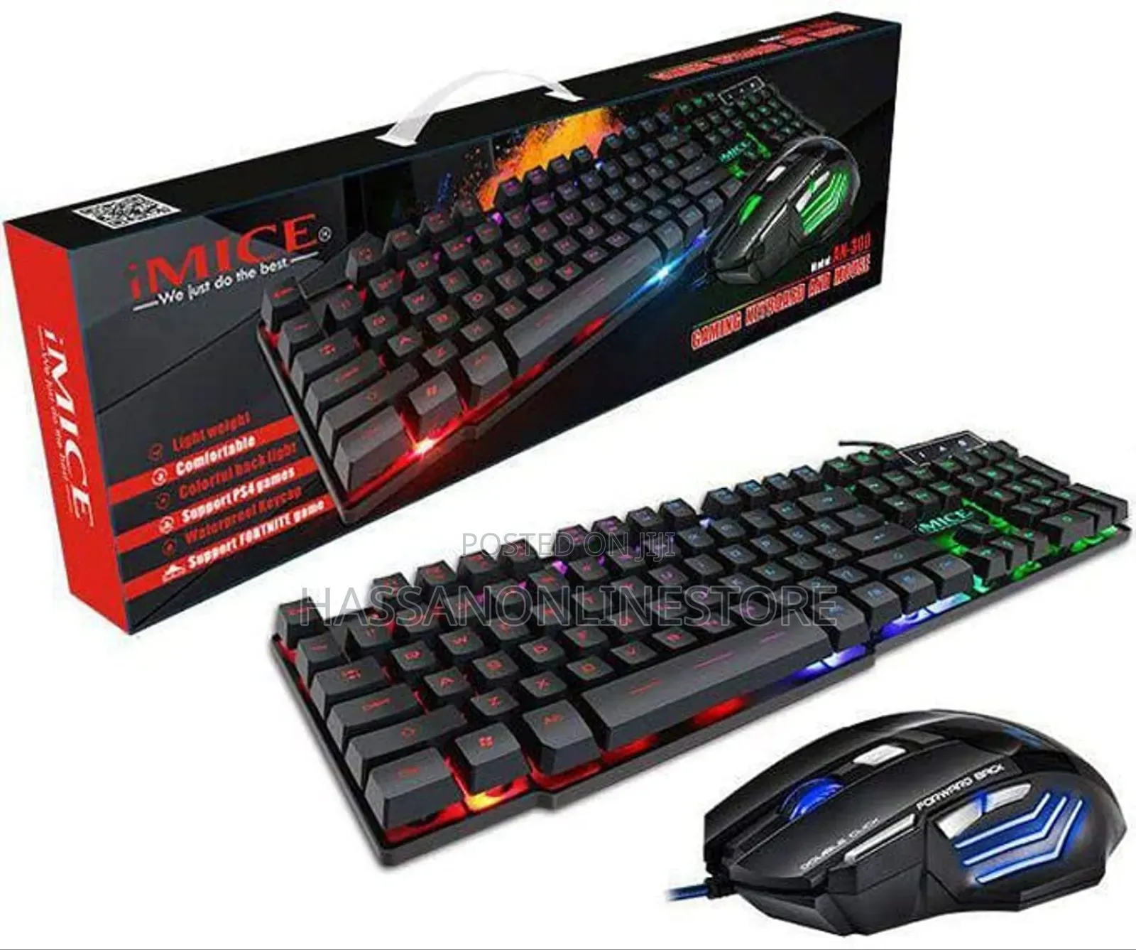 Imice an 300 Wired Gaming Keyboard Get Free Mouse Pad