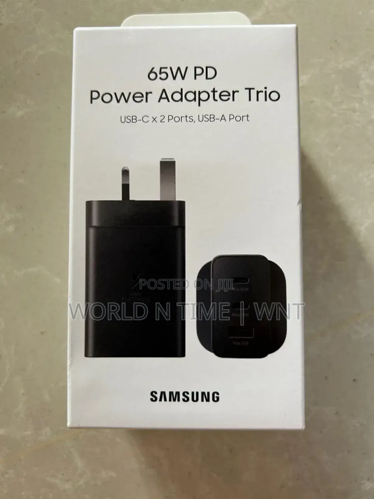 Samsung 65w PD Adapter Trio.