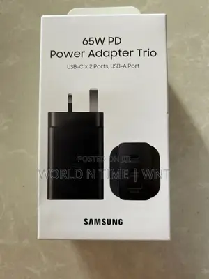Samsung 65w PD Adapter Trio.