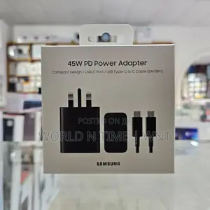 Samsung 45w PD Adapter With C2c 1.8meter 5A Cable