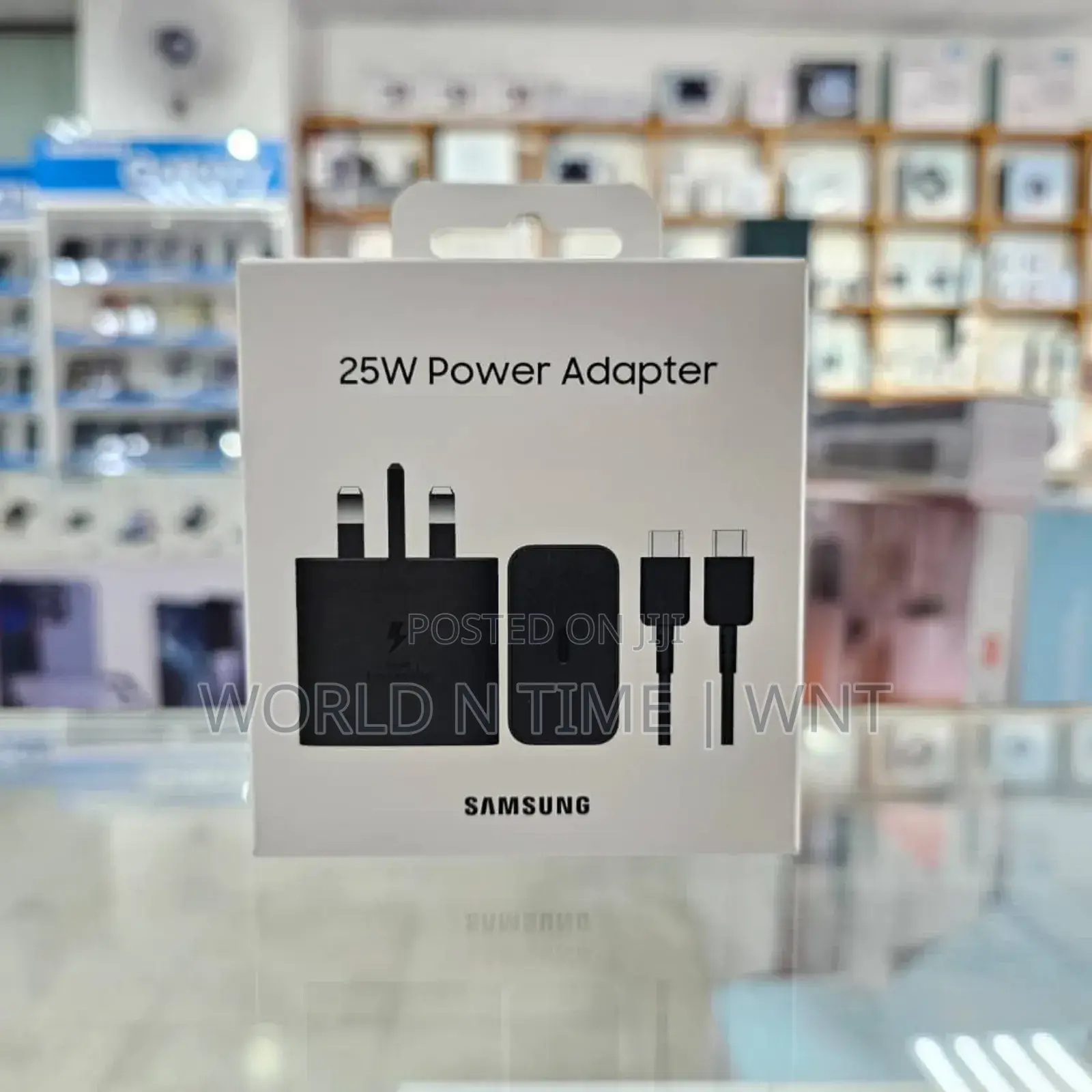Samsung 25w PD Adapter With C2c 1meter Cable.