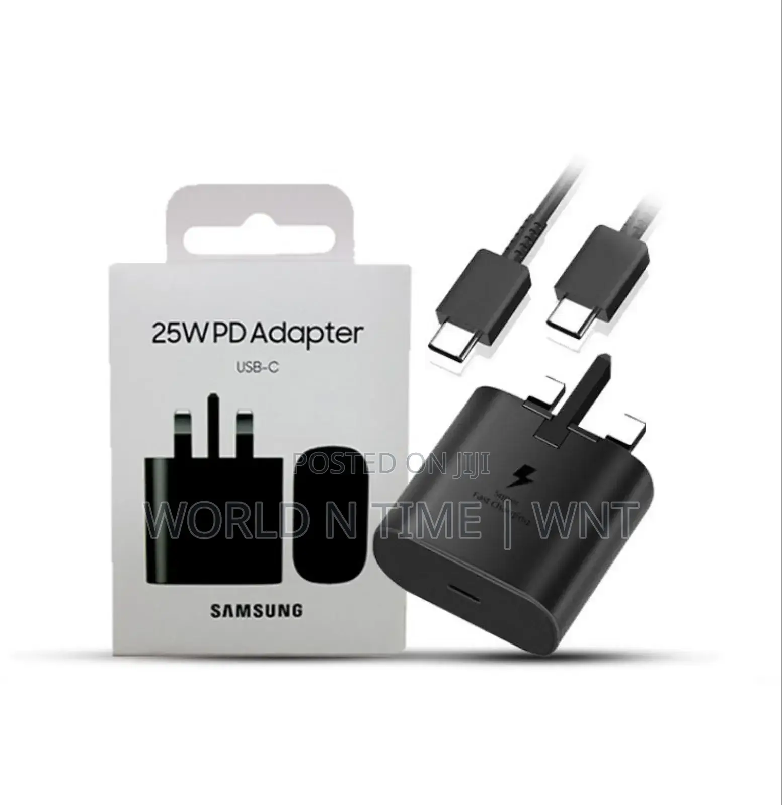 Samsung 25w PD Adapter With C2c 1meter Cable.