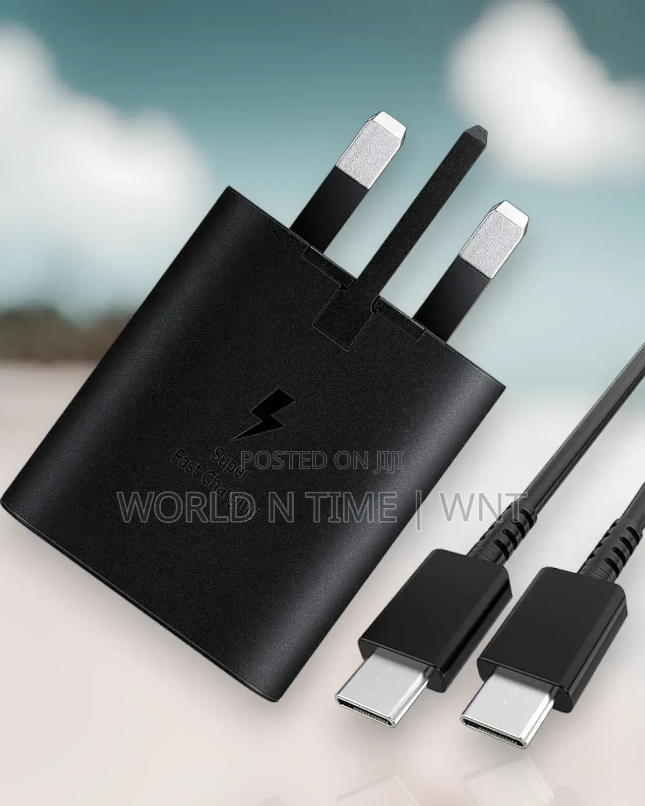 High Copy Samsung 25w PD Adapter and C2c Cable 1meter.