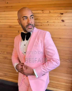 Pink Men's Suits | Suti Za Kiume