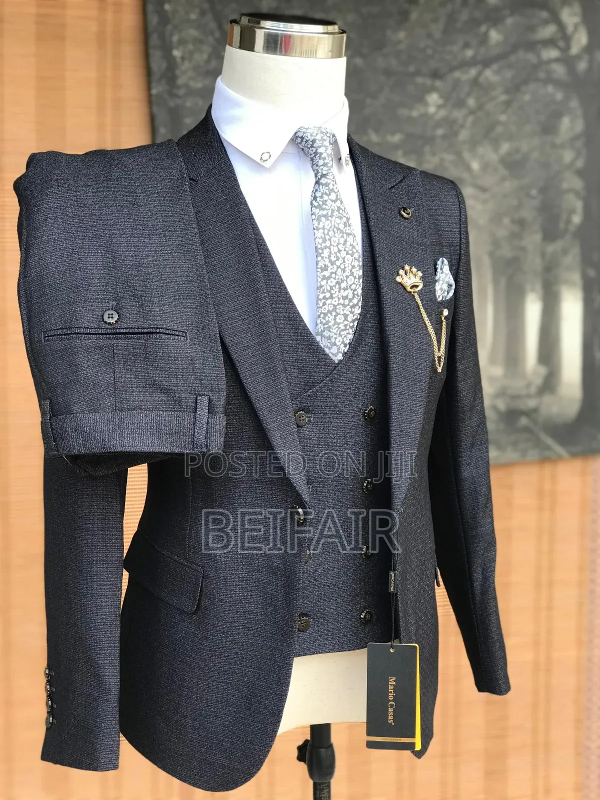 Suti Za Kiume | Men's Suits | Charcoal Grey