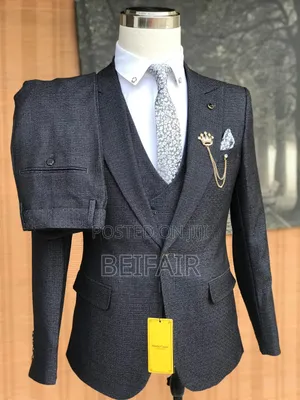 Suti Za Kiume | Men's Suits | Charcoal Grey