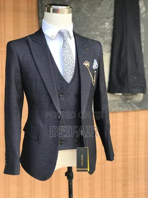 Suti Za Kiume | Men's Suits | Charcoal Grey