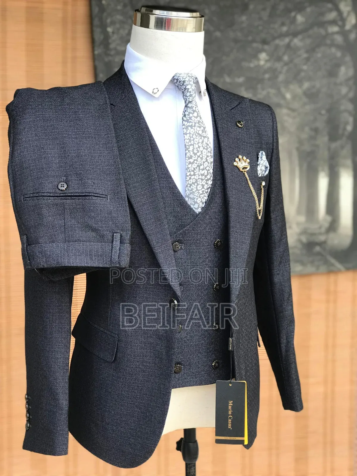 Suti Za Kiume | Men's Suits | Charcoal Grey