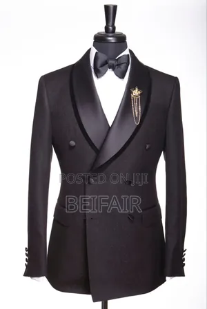 Black Taxedo Suits | Suti Za Kiume