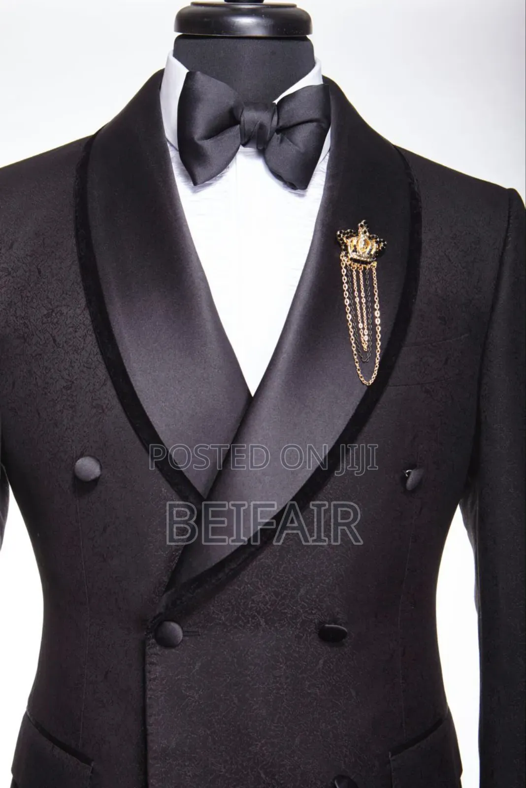 Black Taxedo Suits | Suti Za Kiume