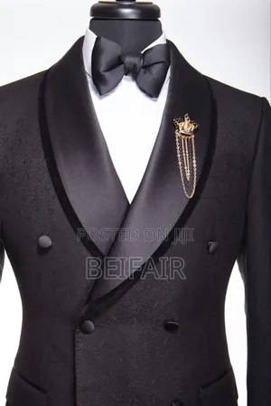 Black Taxedo Suits | Suti Za Kiume