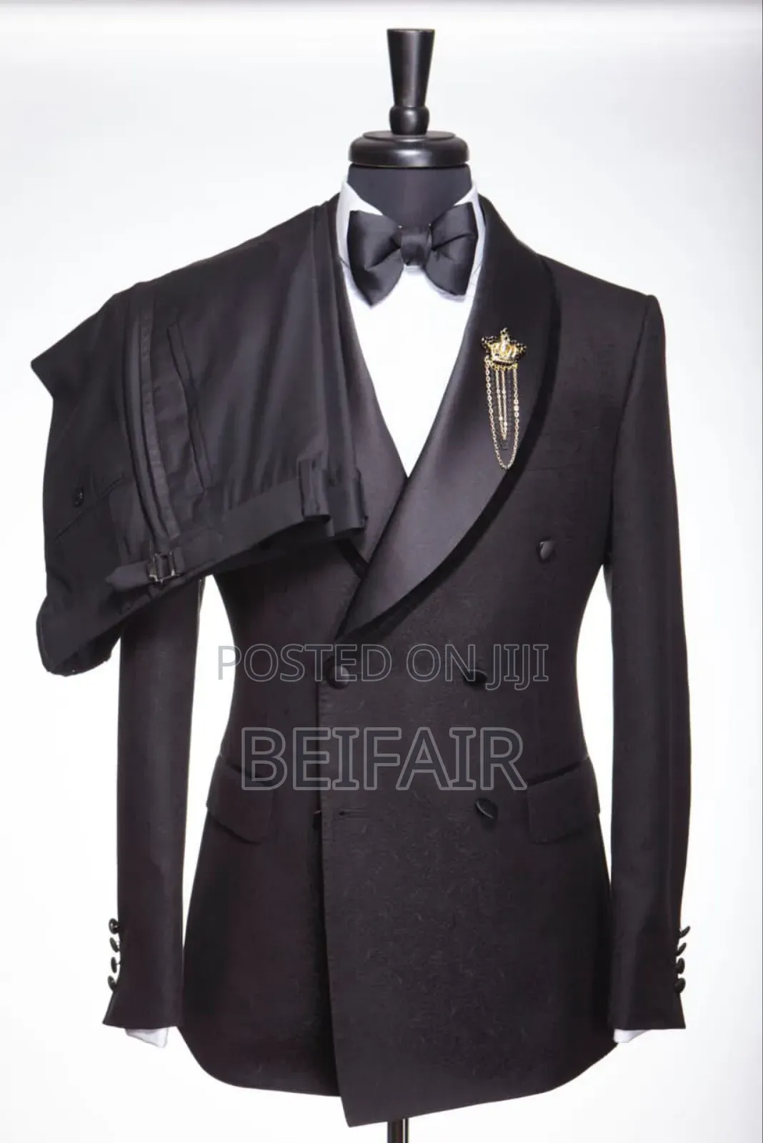 Black Taxedo Suits | Suti Za Kiume