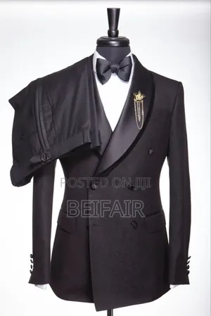 Black Taxedo Suits | Suti Za Kiume