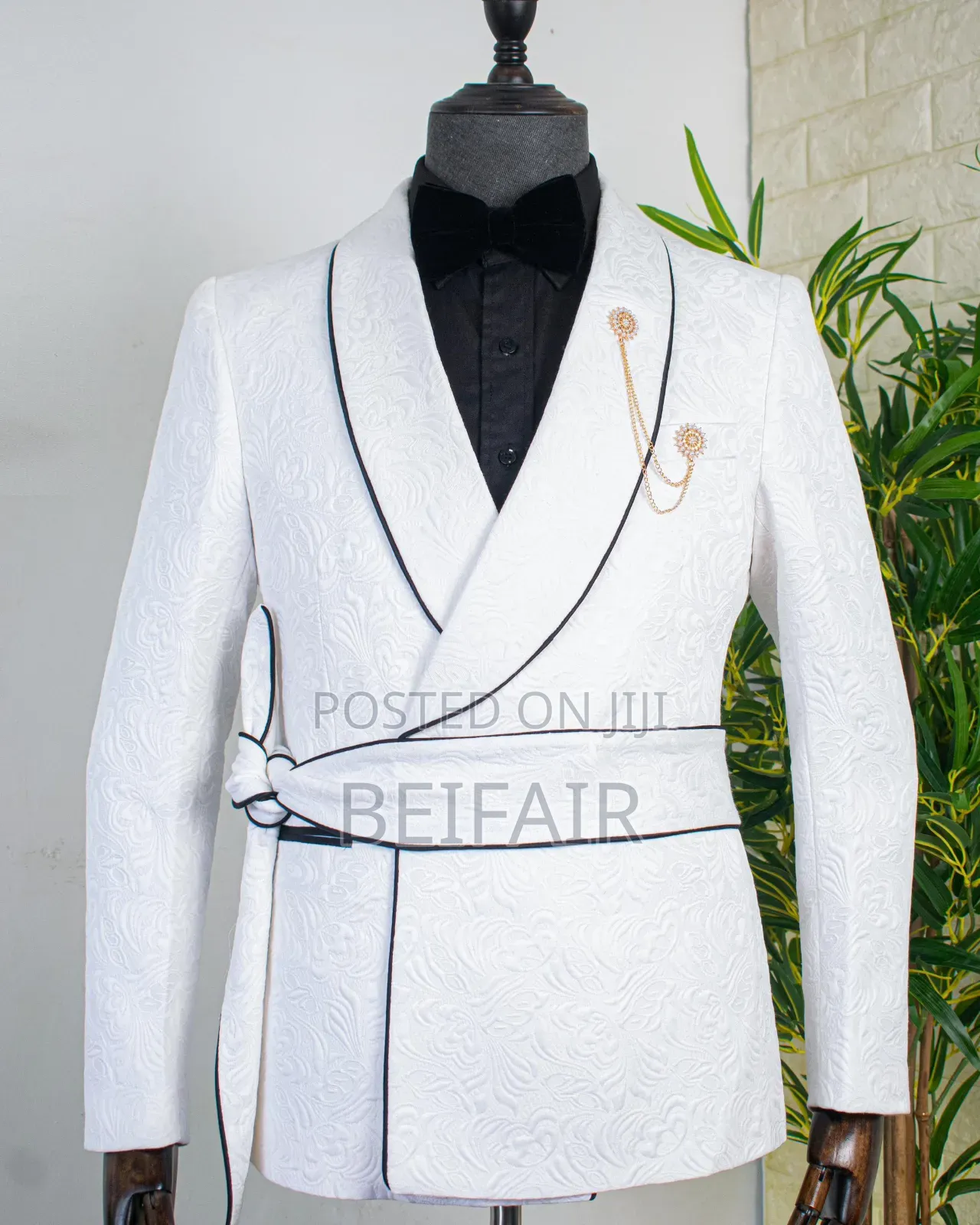 Suti Za Kiume | Men's Suits | White Taxedo