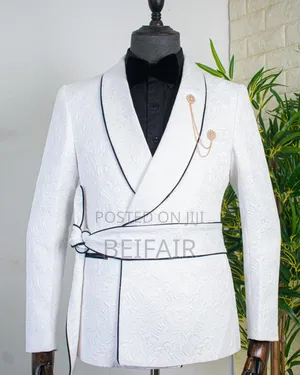 Suti Za Kiume | Men's Suits | White Taxedo