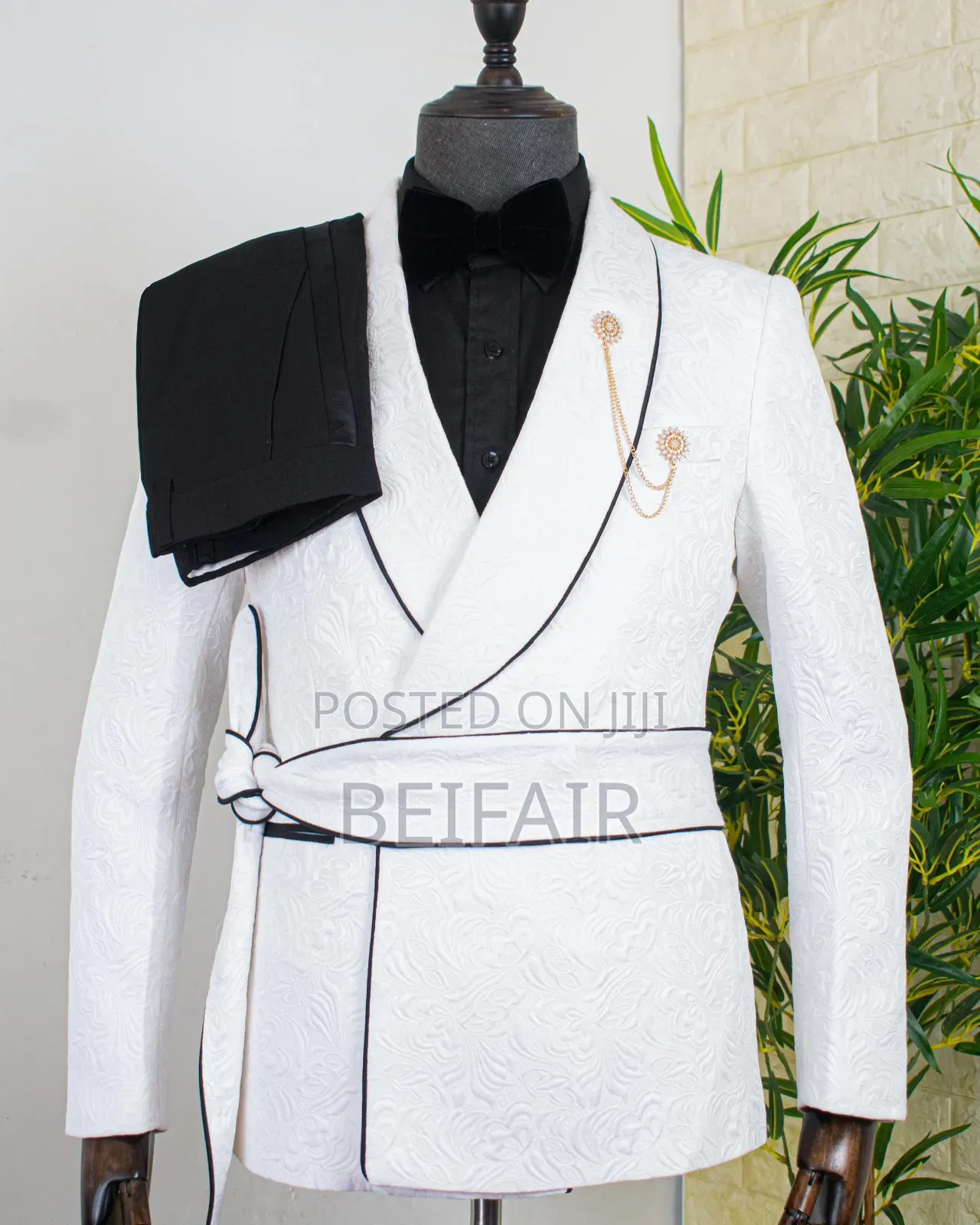 Suti Za Kiume | Men's Suits | White Taxedo