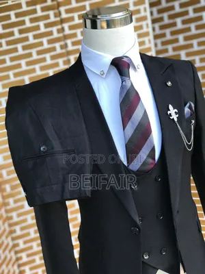 Suti Za Kiume | Men's Suits | Black