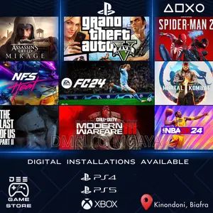 Photo - Kuweka Magames Kwenye Ps4/Ps5 Na Xbox Zote