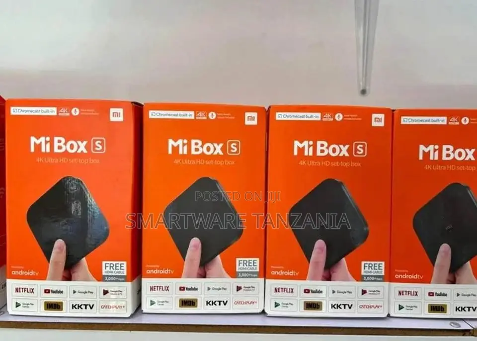 Xiaomi Mi Box S HDR Android TV Remote Google Assistant