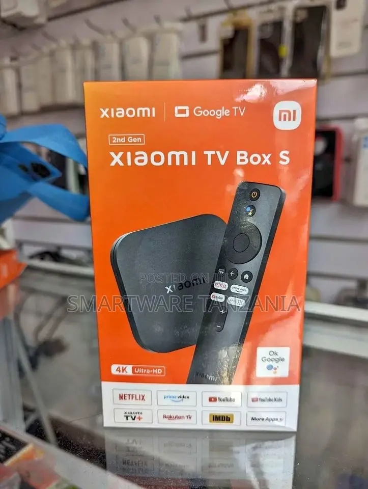 Mi Box S Xiaomi Original Ultra HD Android TV With Remote
