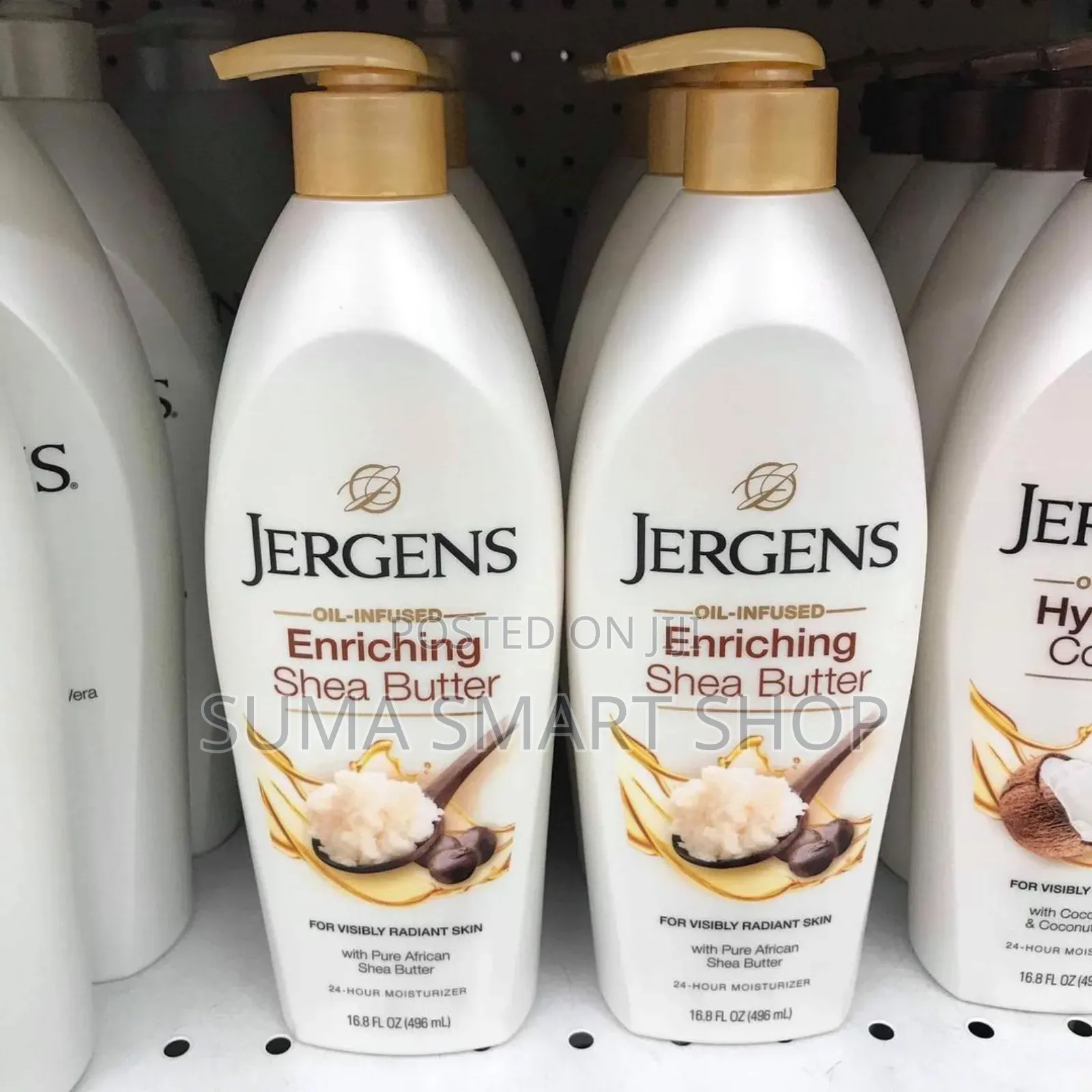 JERGENS Shea Butter Body Lotion .