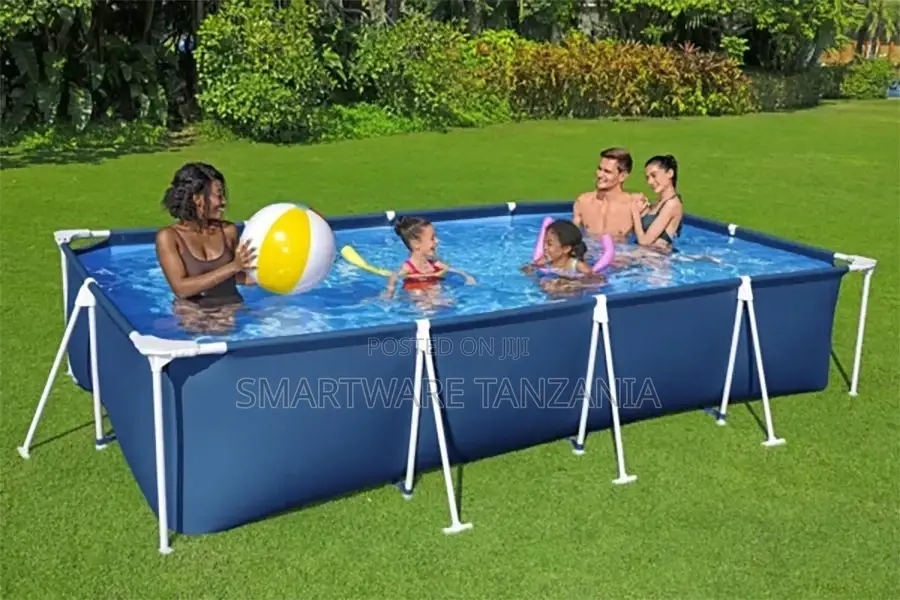 Bestway Steel Pool 13.1ft Length, 6.11ft Width, 2.6ft Height