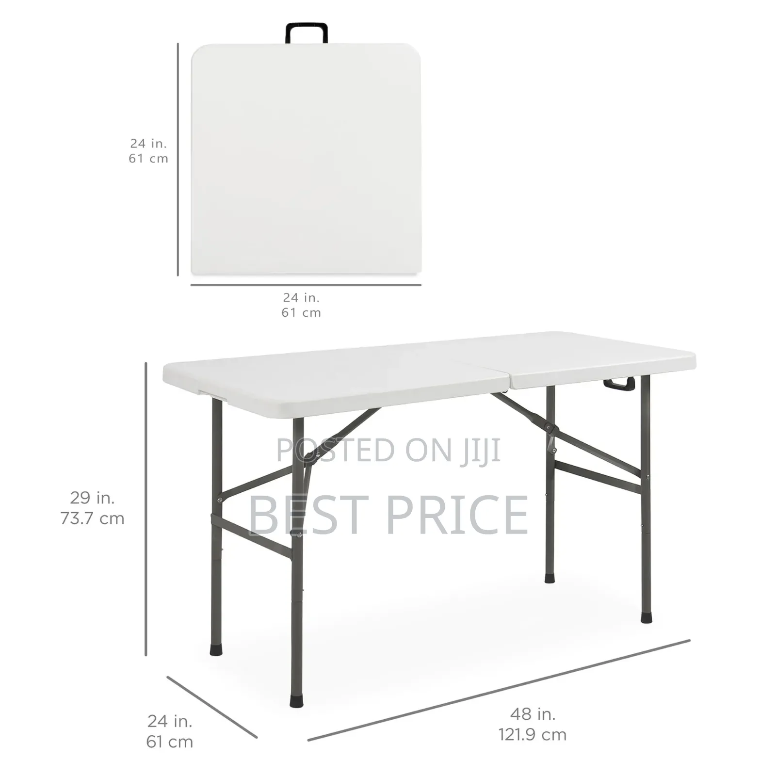 4ft Plastic Folding Table