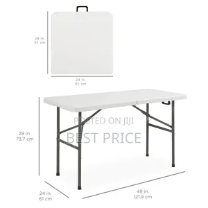 4ft Plastic Folding Table
