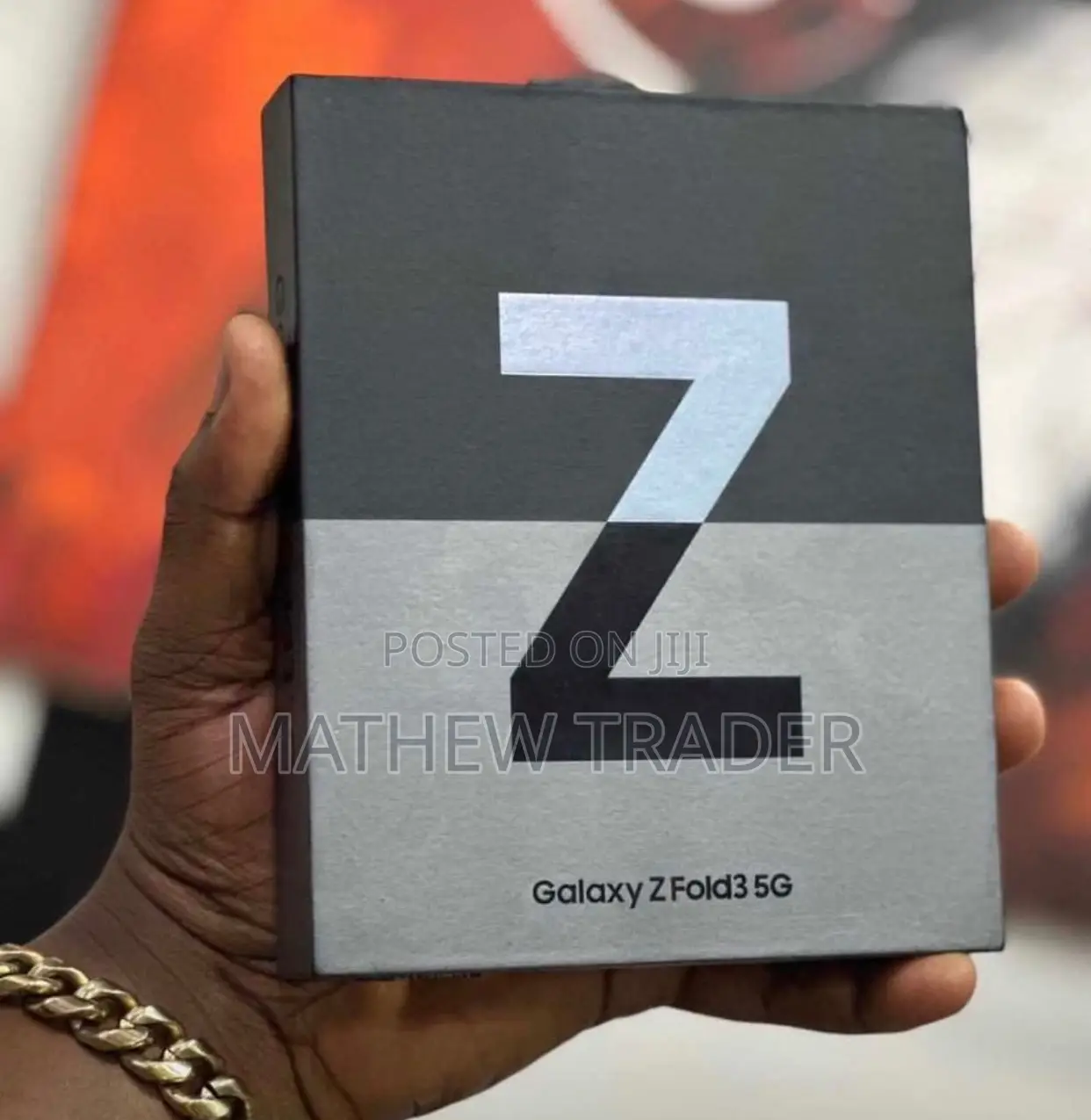 New Samsung Galaxy Z Fold 3 256 GB Black