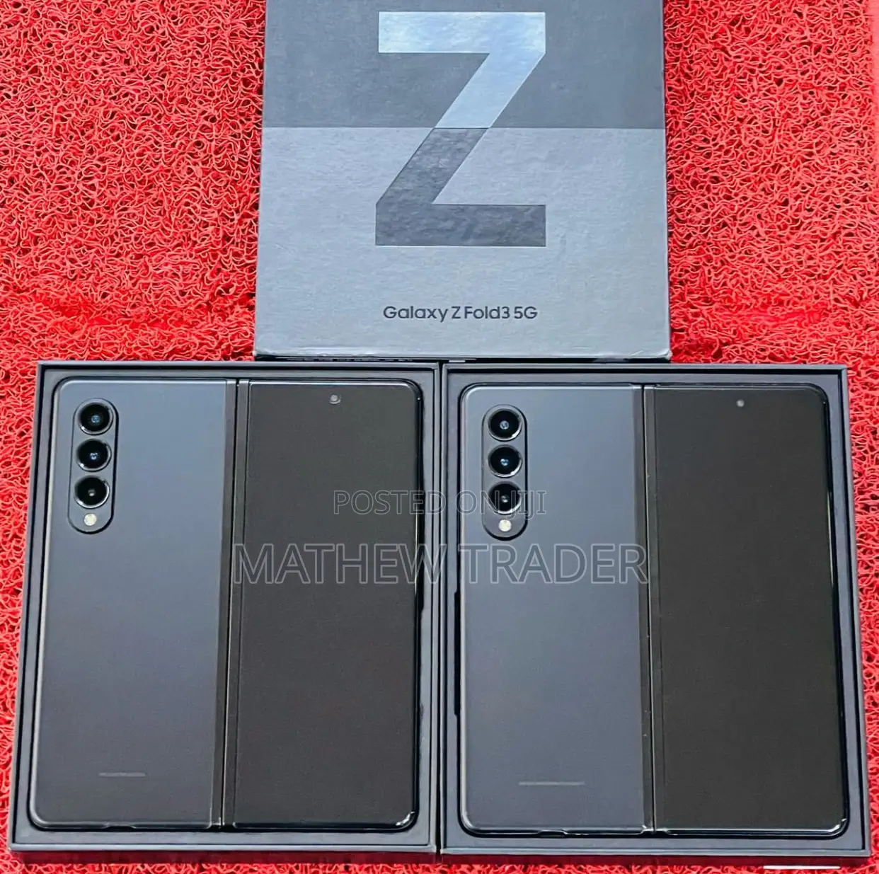 New Samsung Galaxy Z Fold 3 256 GB Black