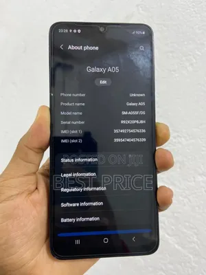 Samsung Galaxy A05 64 GB Black