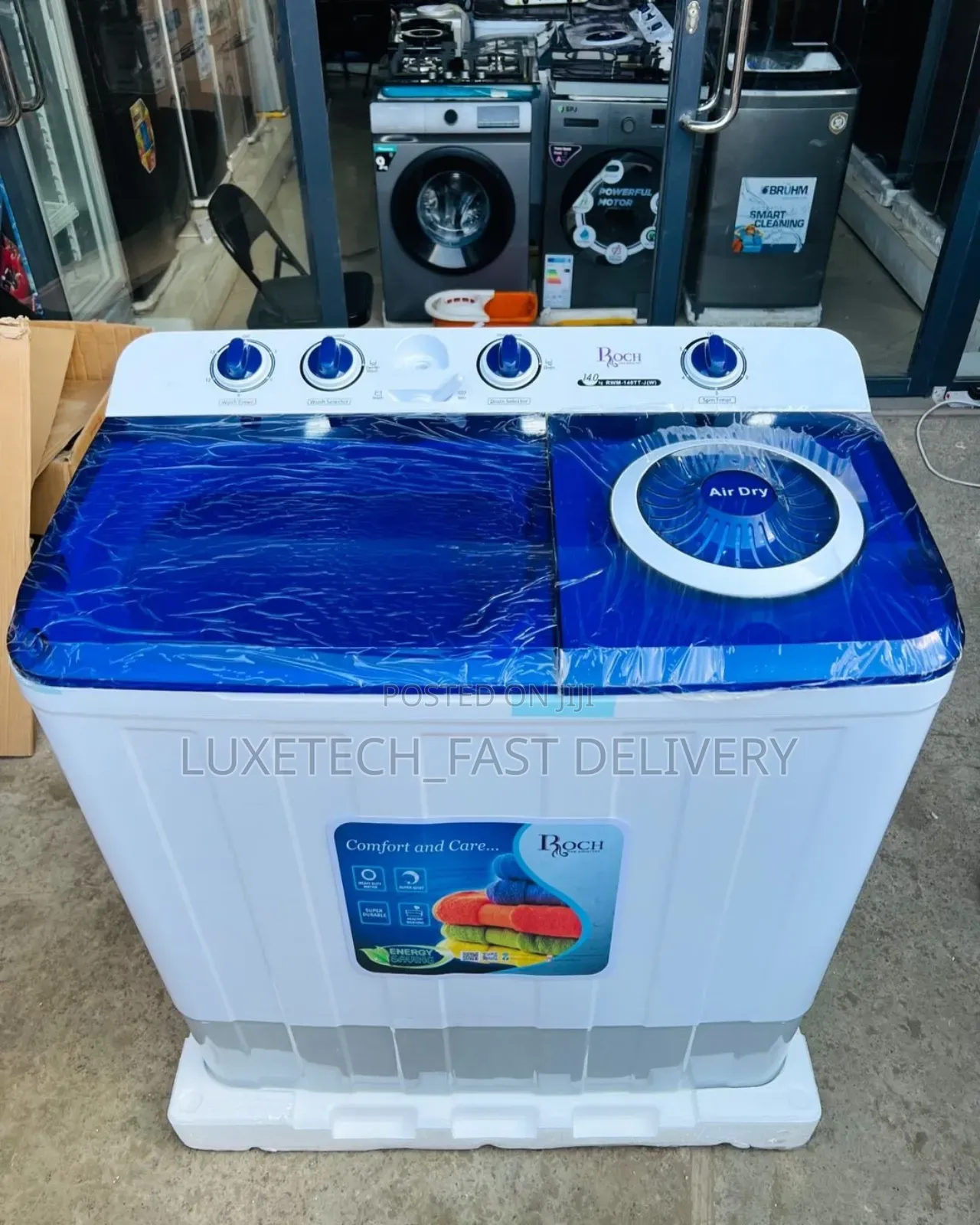Roch Semi-Automatic Washing Machine 14kg Twin Tub