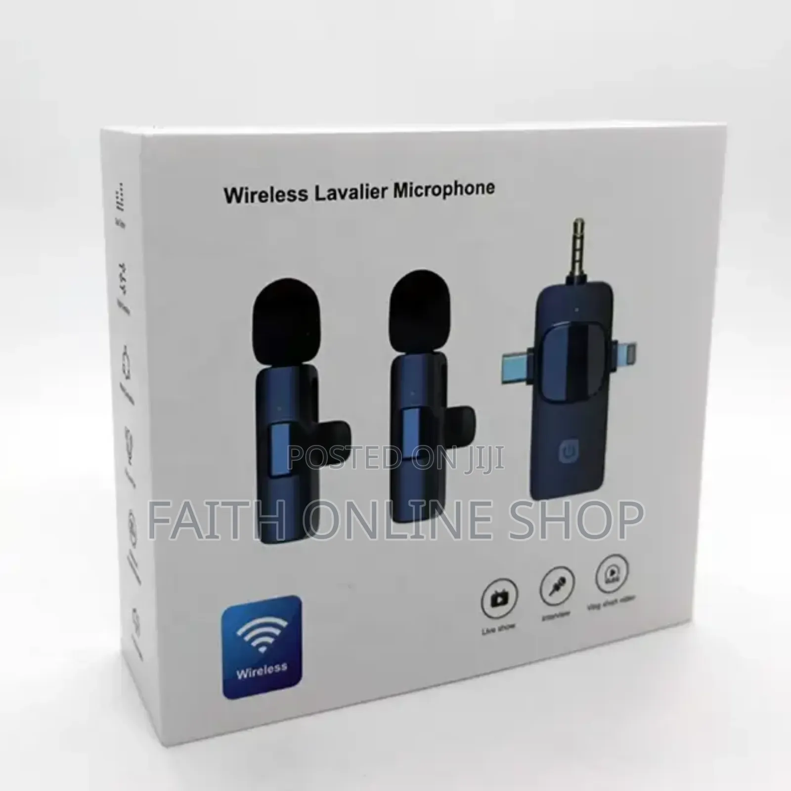 Wireless Mini Lavalier Microphone
