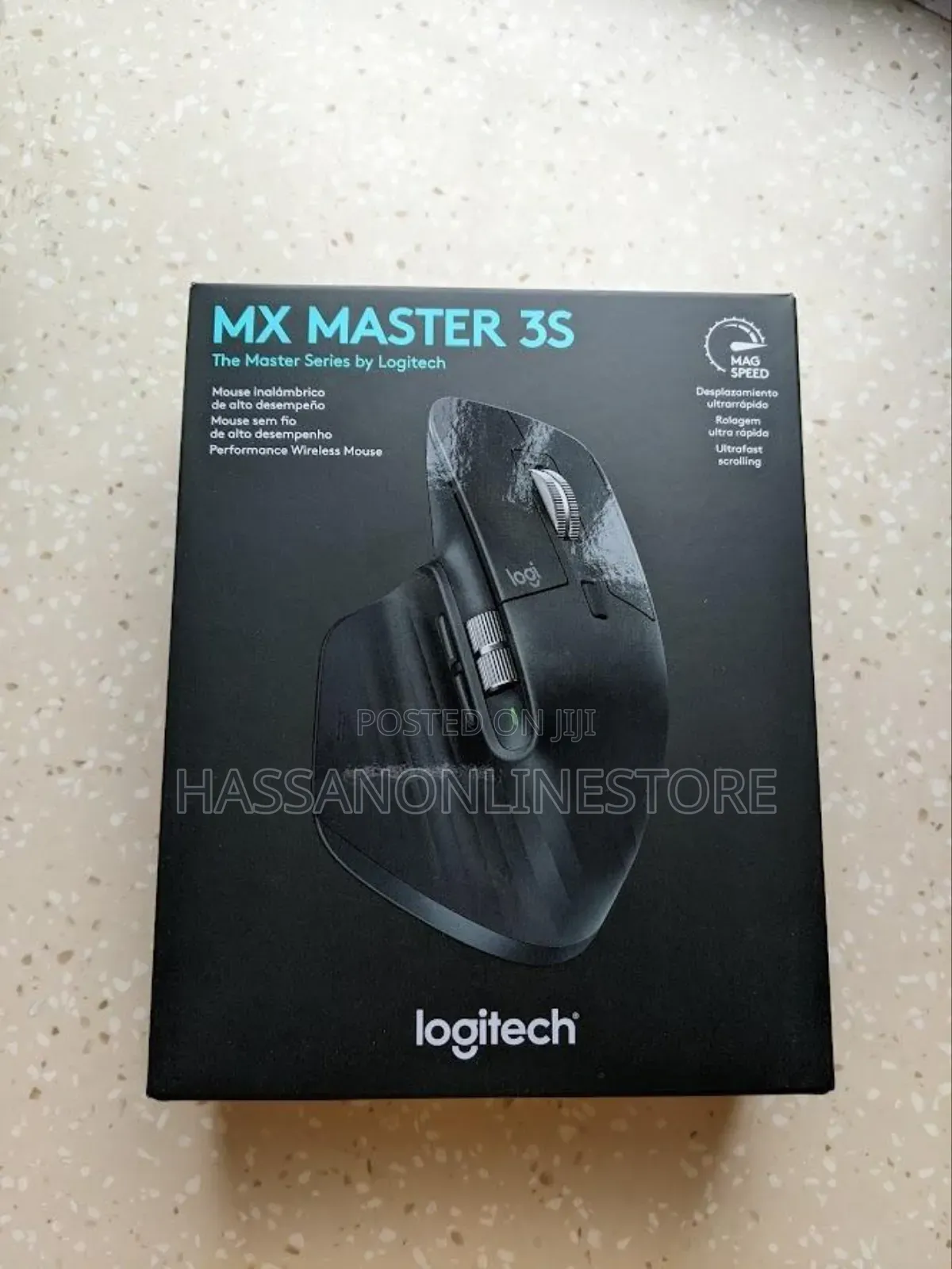 Logitech MX Master 3S Wireless Mouse - Black