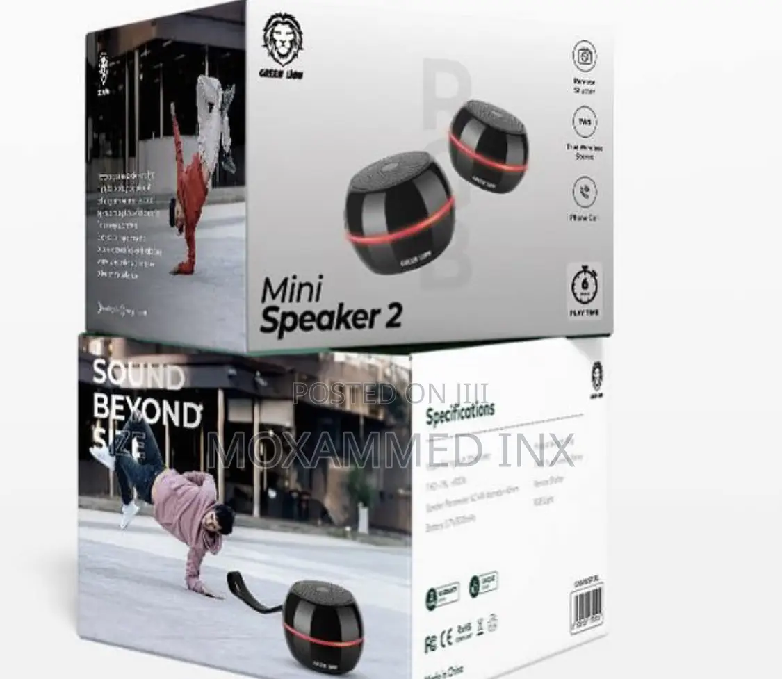 Green Lion Minispeaker2 Black