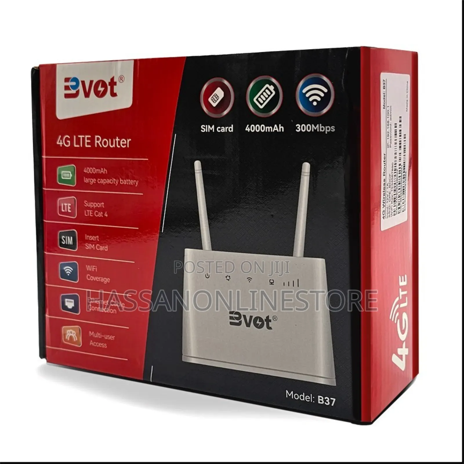 Bvot 4G LTE Router B37