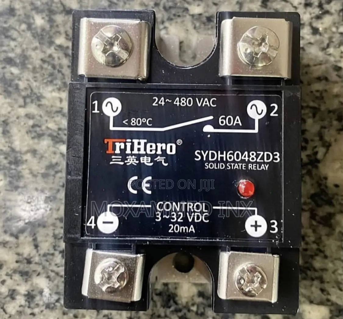 Tri Hero Solid State Relay 480V,60A