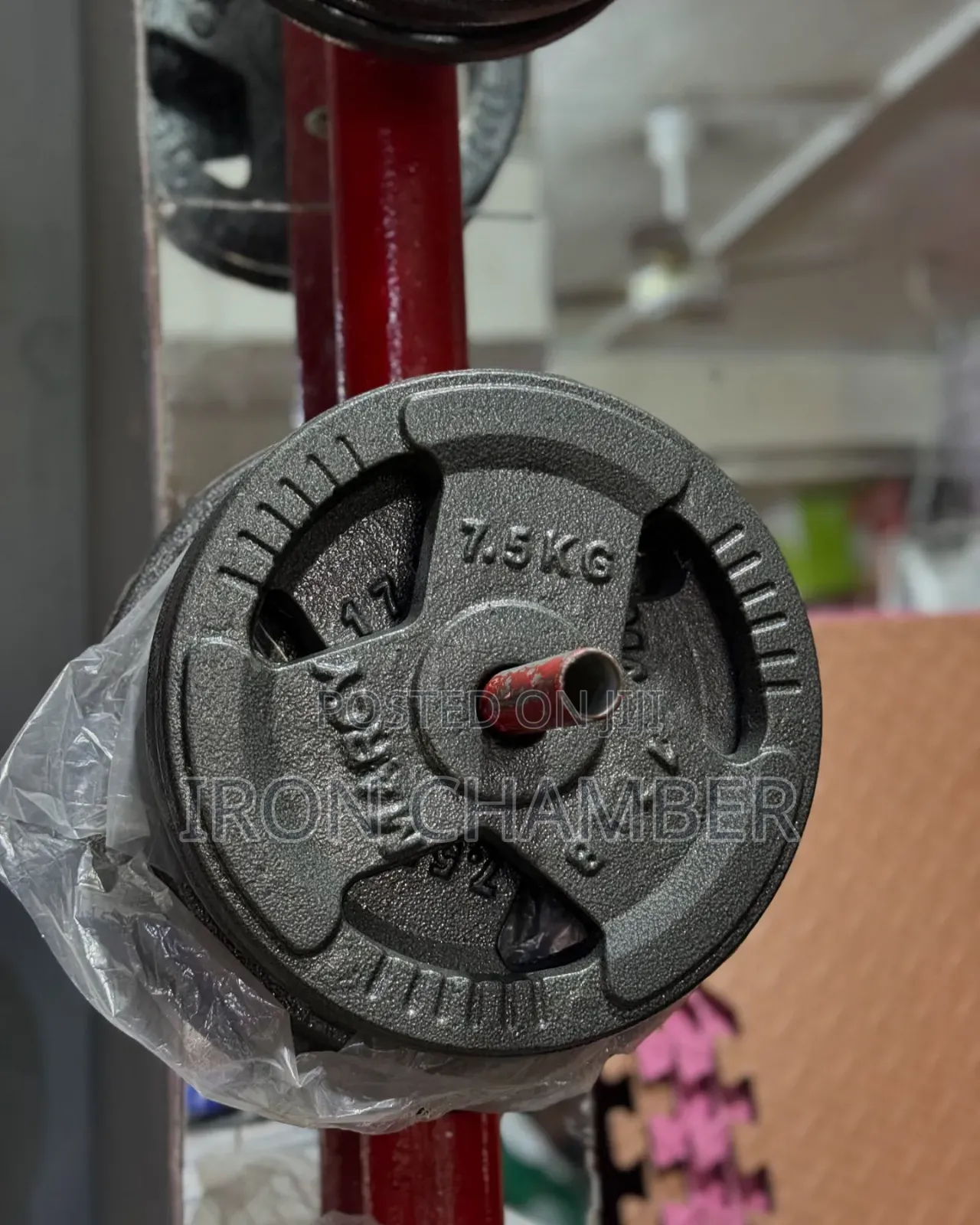 Olympic Weight Plates.