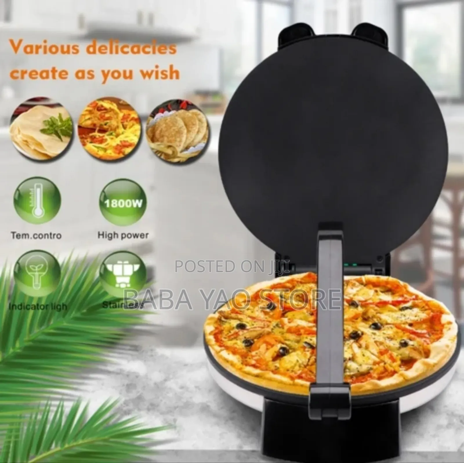 Elelectric Commercial and Household Chapati Maker