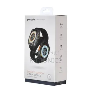 Porodo Ultra Space Smart Watch 2.1" Wide Screen - Black