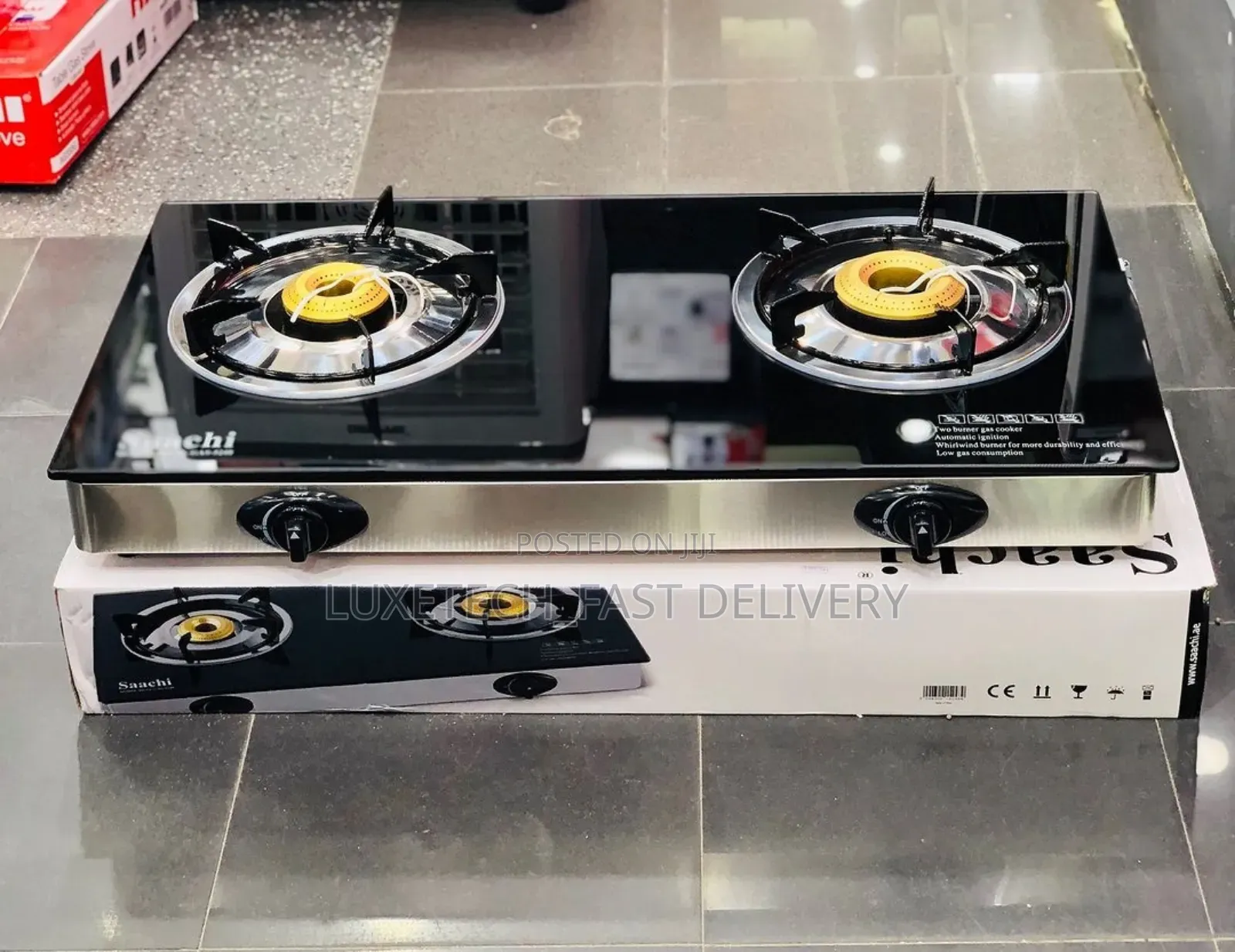 Saachi Gas Cooker 2 Burners